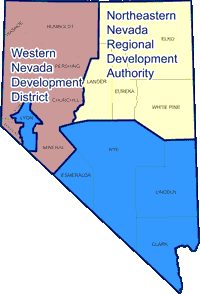 Nevada Regionalization Map